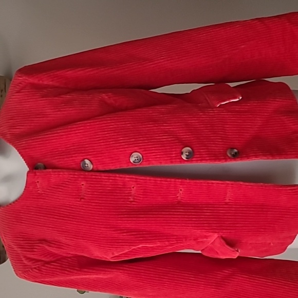 Red Corduroy Jacket - Picture 2 of 9